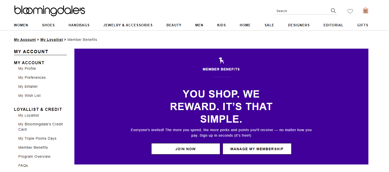 Fashion Loyalty Program
