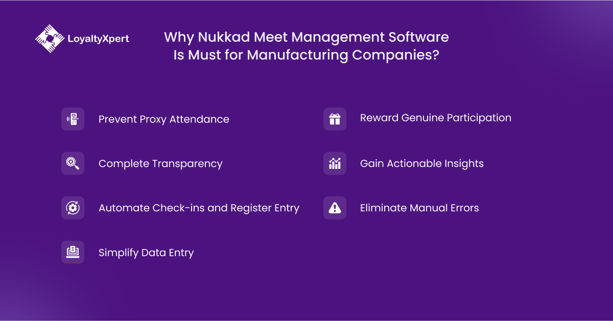 Why Nukkad Meet Management Software Is Must for Manufacturing Companies