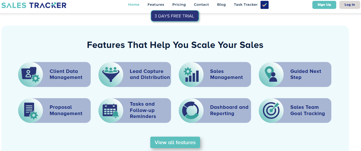 Sales Tracker