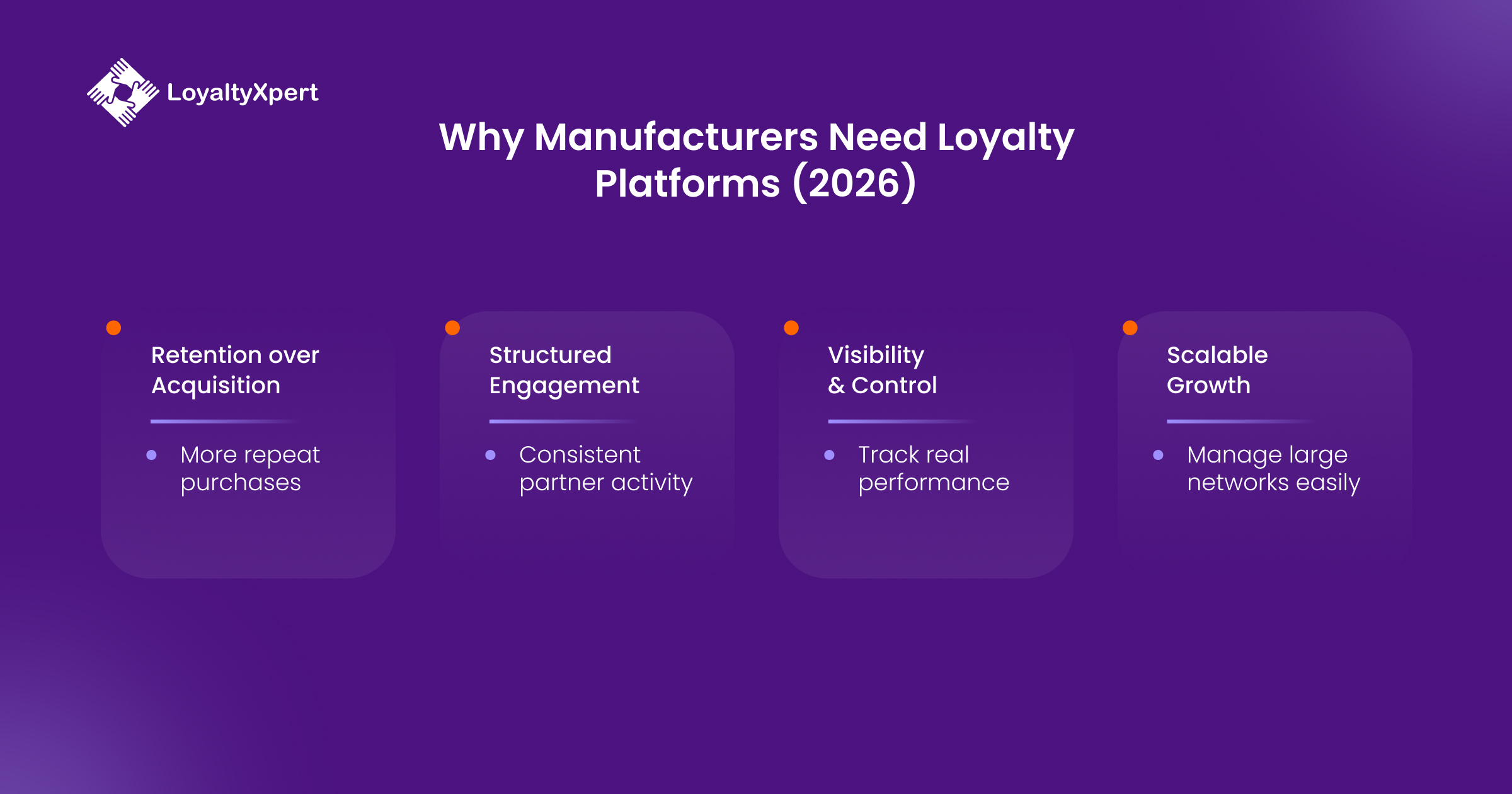 Why Manufacturers Need Loyalty Platforms (2026) Info 3 LoyaltyXpert 5 May 2026